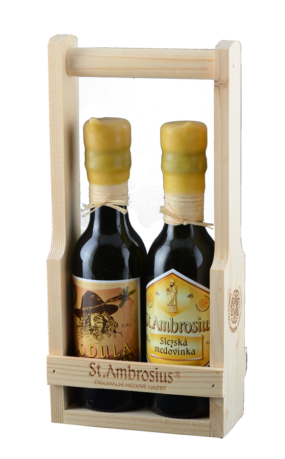 St. Ambrosius Medový likér bylinkový 0,19 L 36%